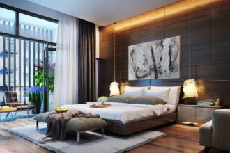 Bed room interior design