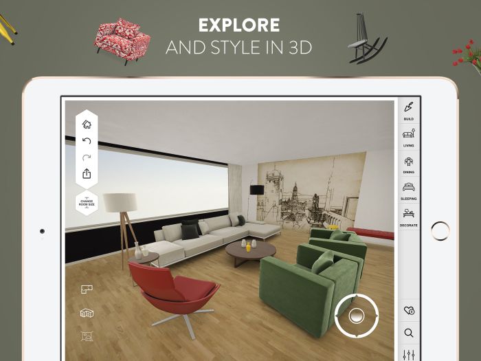 3d interior room design app free download